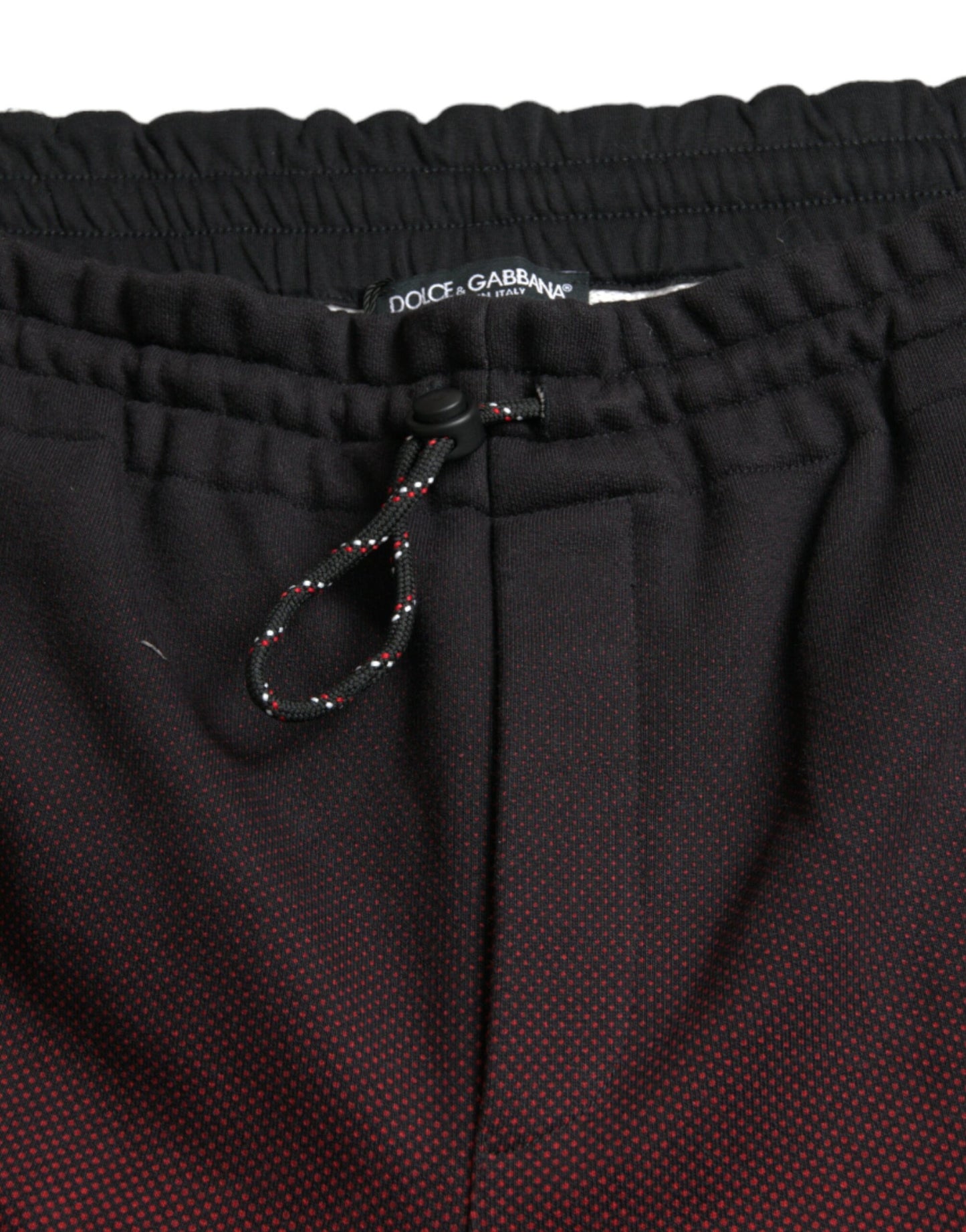 Dolce & Gabbana Red Leopard Print Cotton Bermuda Shorts Dolce & Gabbana