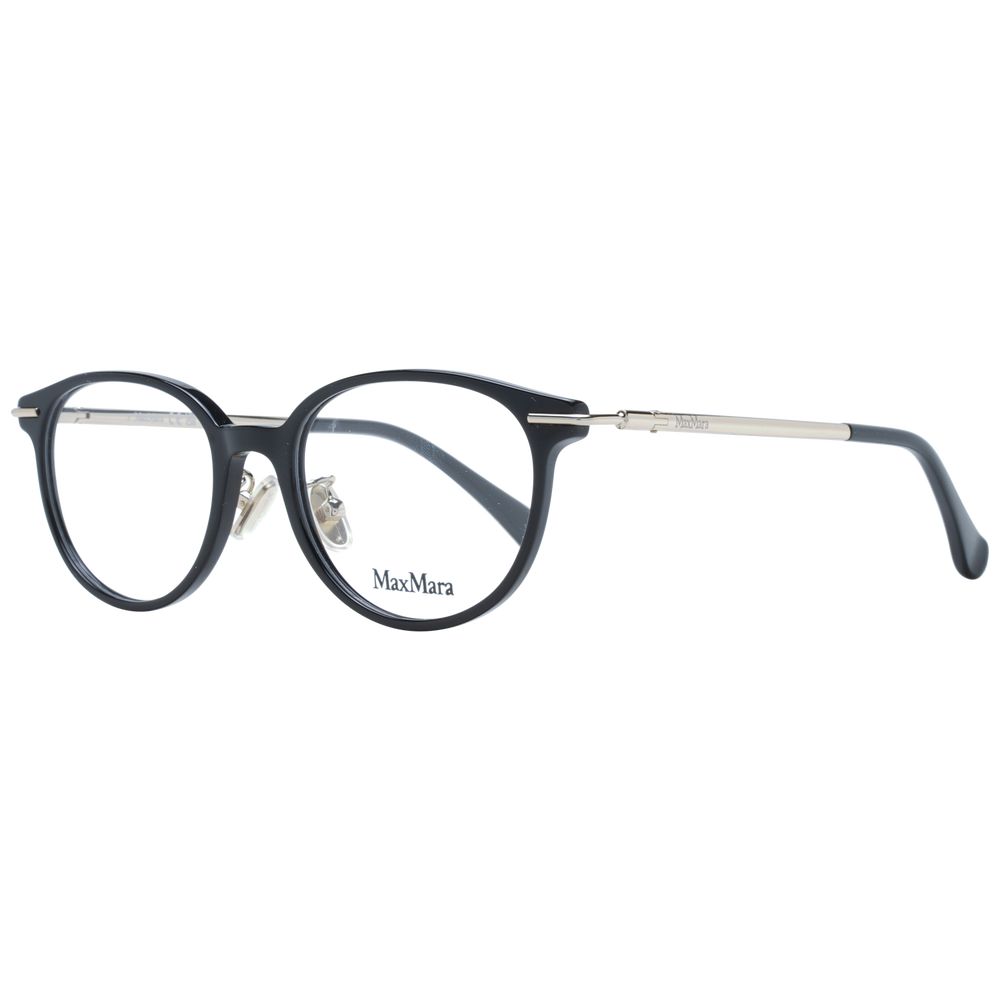 Max Mara Black Plastic Glasses Frames
