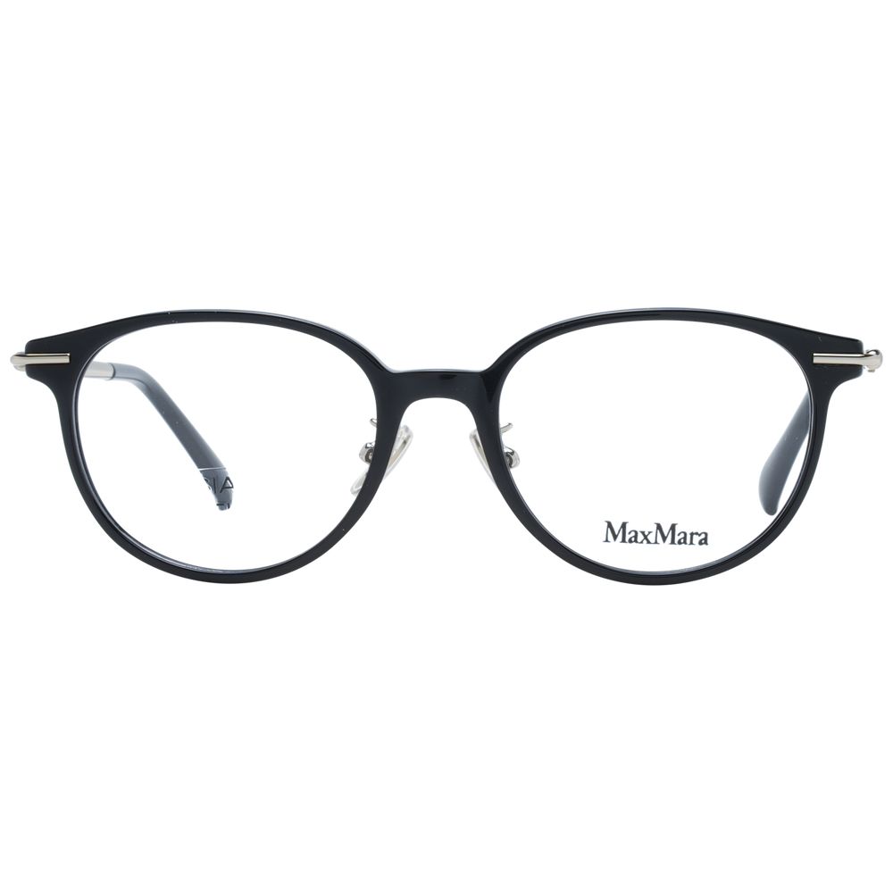 Max Mara Black Plastic Glasses Frames
