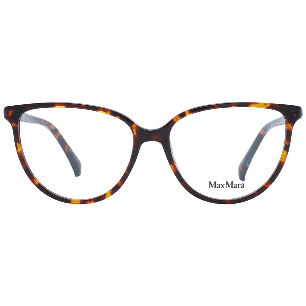 Max Mara Brown Plastic Glasses Frames