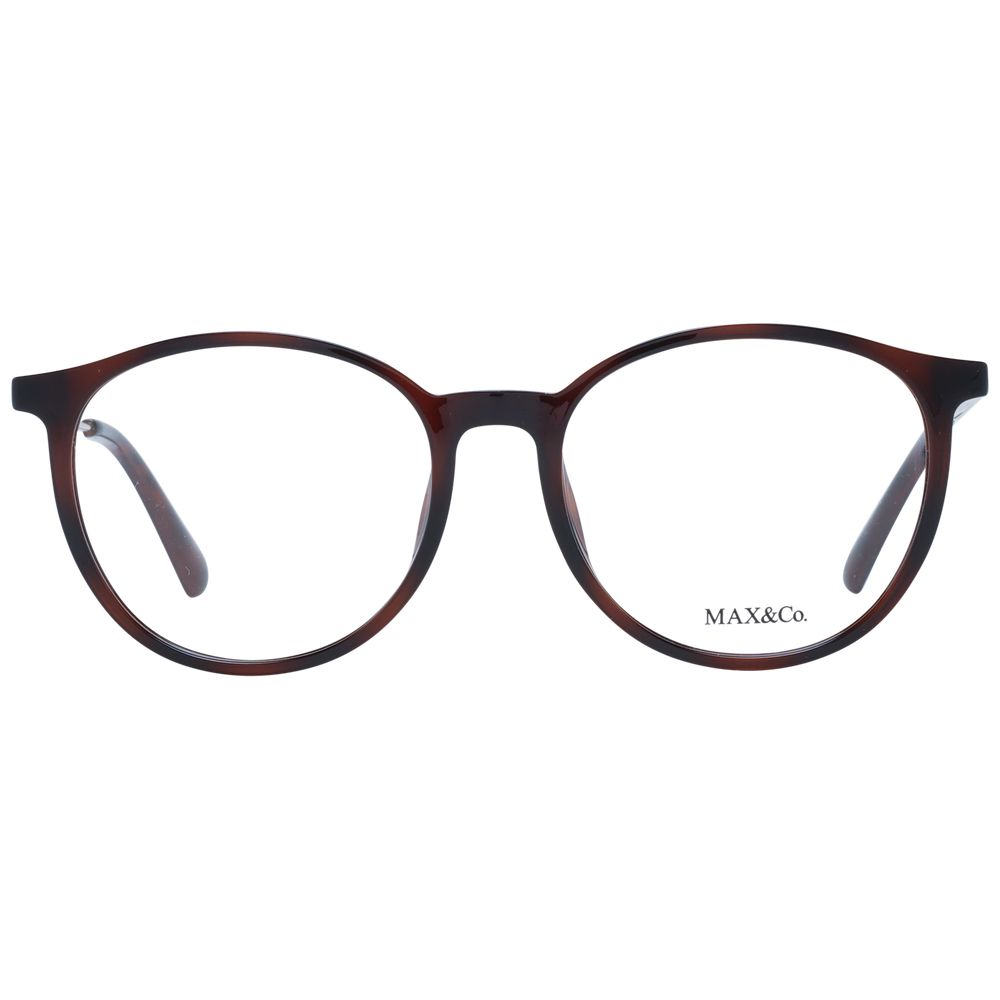 Max & Co Brown Plastic Glasses Frames