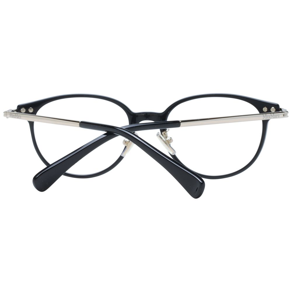 Max Mara Black Plastic Glasses Frames