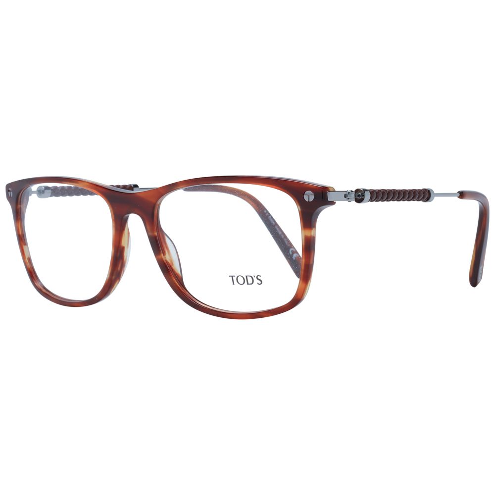 Tod's Brown Plastic Glasses Frames