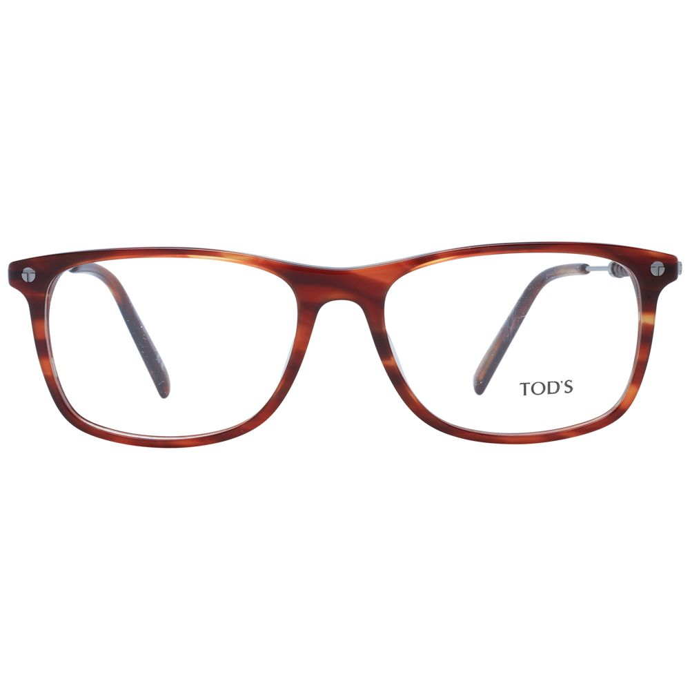Tod's Brown Plastic Glasses Frames