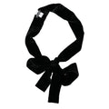 Dolce & Gabbana Black Viscose Wide Waist Women Belt