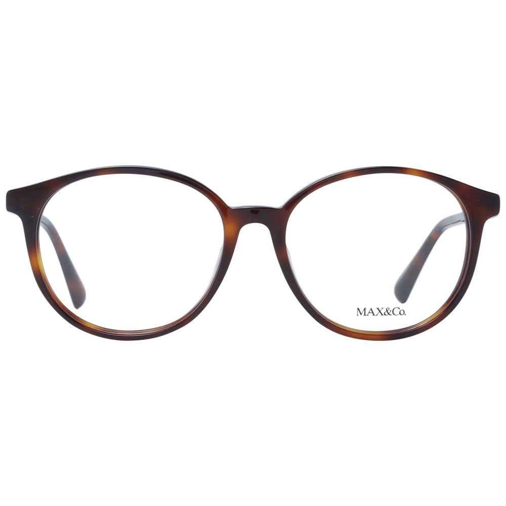 Max & Co Brown Plastic Glasses Frames