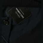 Dolce & Gabbana Black Wool Notch Single Breasted Coat Blazer
