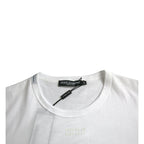 Dolce & Gabbana White Cotton Pocket Short Sleeves T-shirt