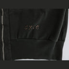 Exte Gray Top Hooded Cotton Zipper Sweater