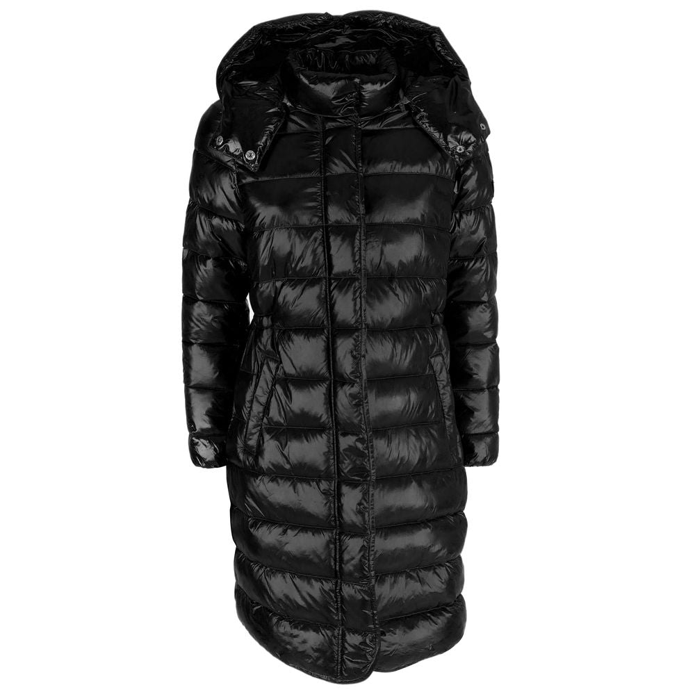 Yes Zee Black Polyamide Women Jacket Yes Zee