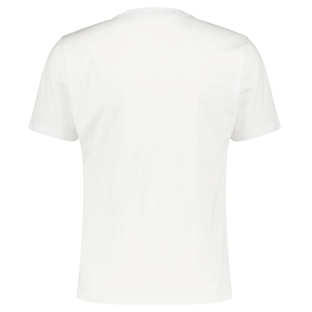 North Sails White Cotton Men's T-Shirt North Sails