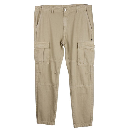 Comme Des Fuckdown Beige Cotton Men Trouser Comme Des Fuckdown