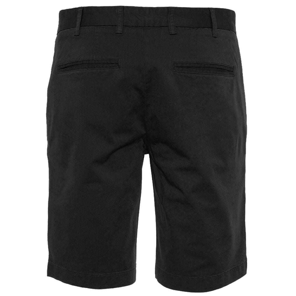 Refrigiwear Elegant Beige Bermuda Shorts with Logo Patch Refrigiwear