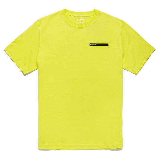 Refrigiwear Embossed Logo Cotton T-Shirt in Yellow Refrigiwear