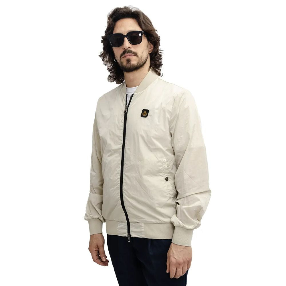 Refrigiwear Beige Nylon Jacket Refrigiwear