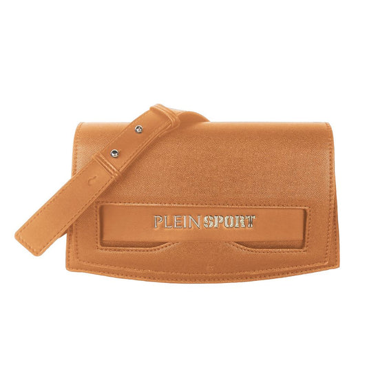Plein Sport Brown Polyethylene Women Crossbody Bag Plein Sport