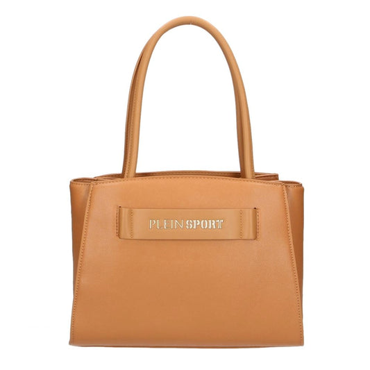 Plein Sport Brown Polyethylene Women Shoulder Bag Plein Sport