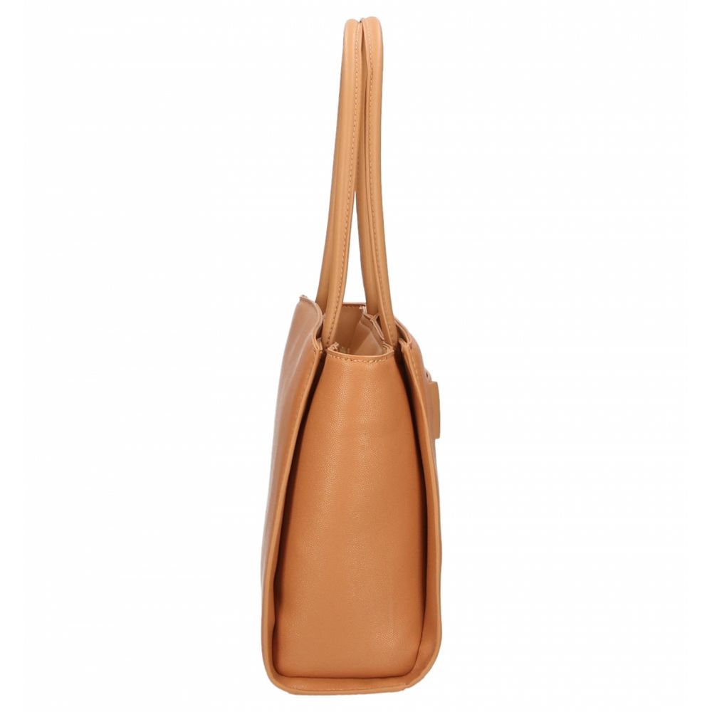 Plein Sport Brown Polyethylene Women Shoulder Bag Plein Sport