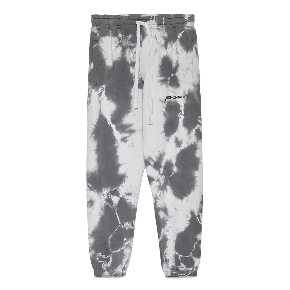 Hinnominate Gray Cotton Men Track Trouser