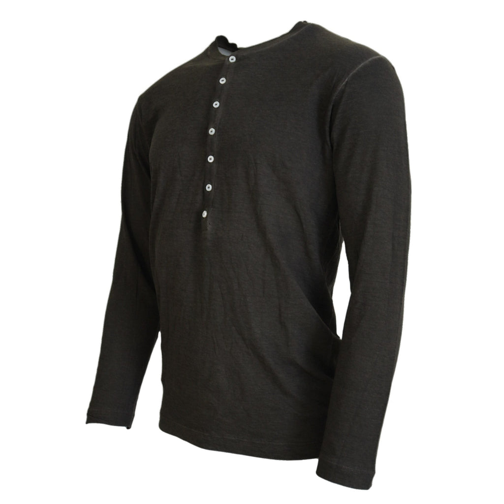 Dsquared² Gray Cotton Linen Long Sleeves Pullover Sweater