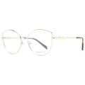 Emilio Pucci Silver Metal Glasses Frames