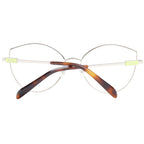 Emilio Pucci Silver Metal Glasses Frames