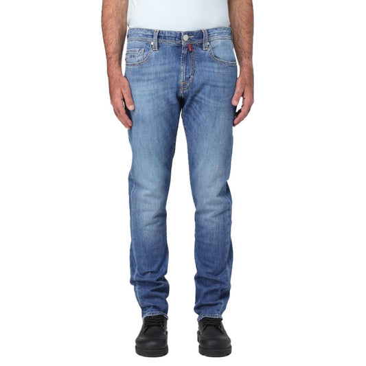 Tramarossa Blue Cotton Men's Jeans Tramarossa