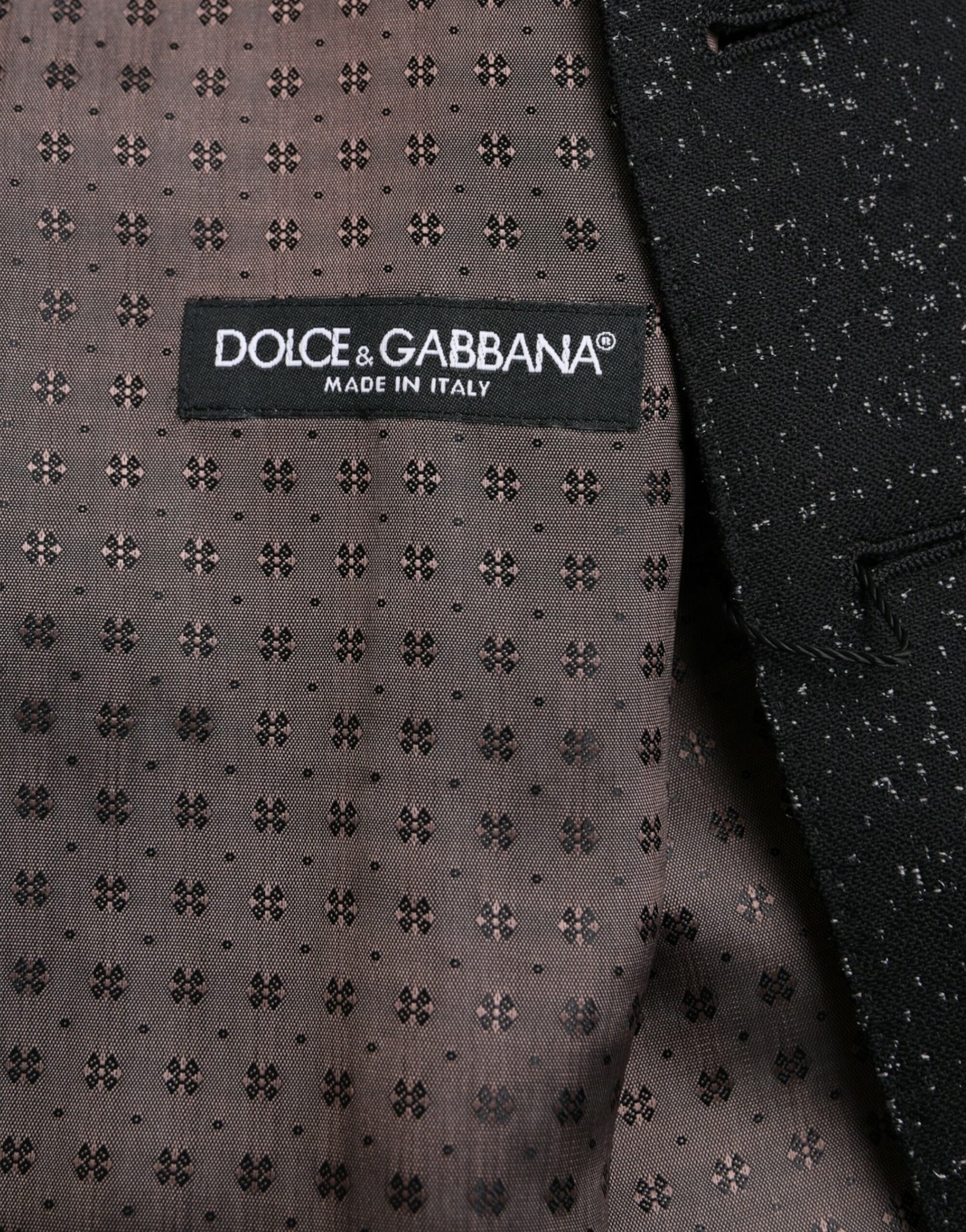 Dolce & Gabbana Black Brown Silk Waistcoat Dress Formal Vest Dolce & Gabbana