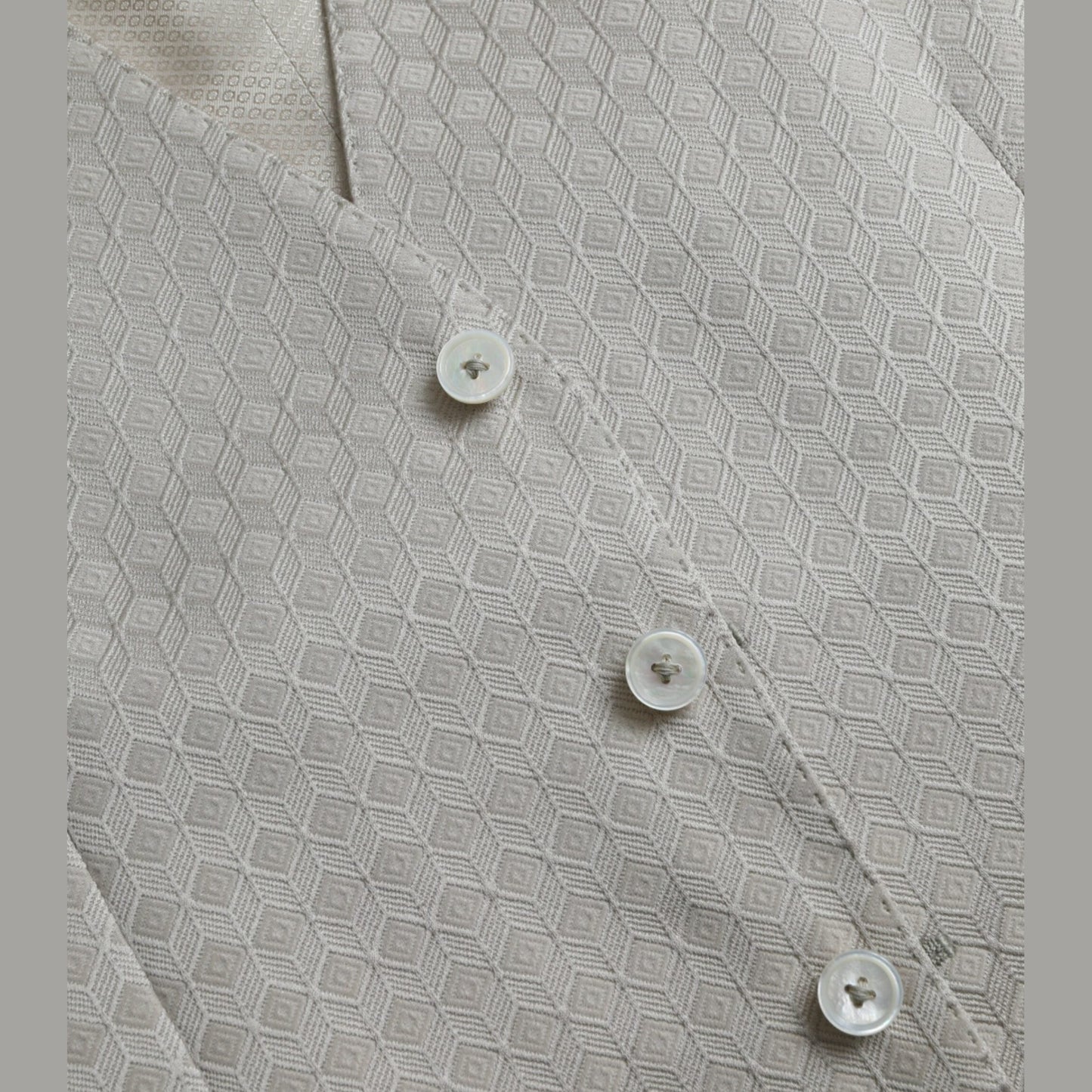 Dolce & Gabbana Off White Cotton Waistcoat Dress Formal Vest Dolce & Gabbana