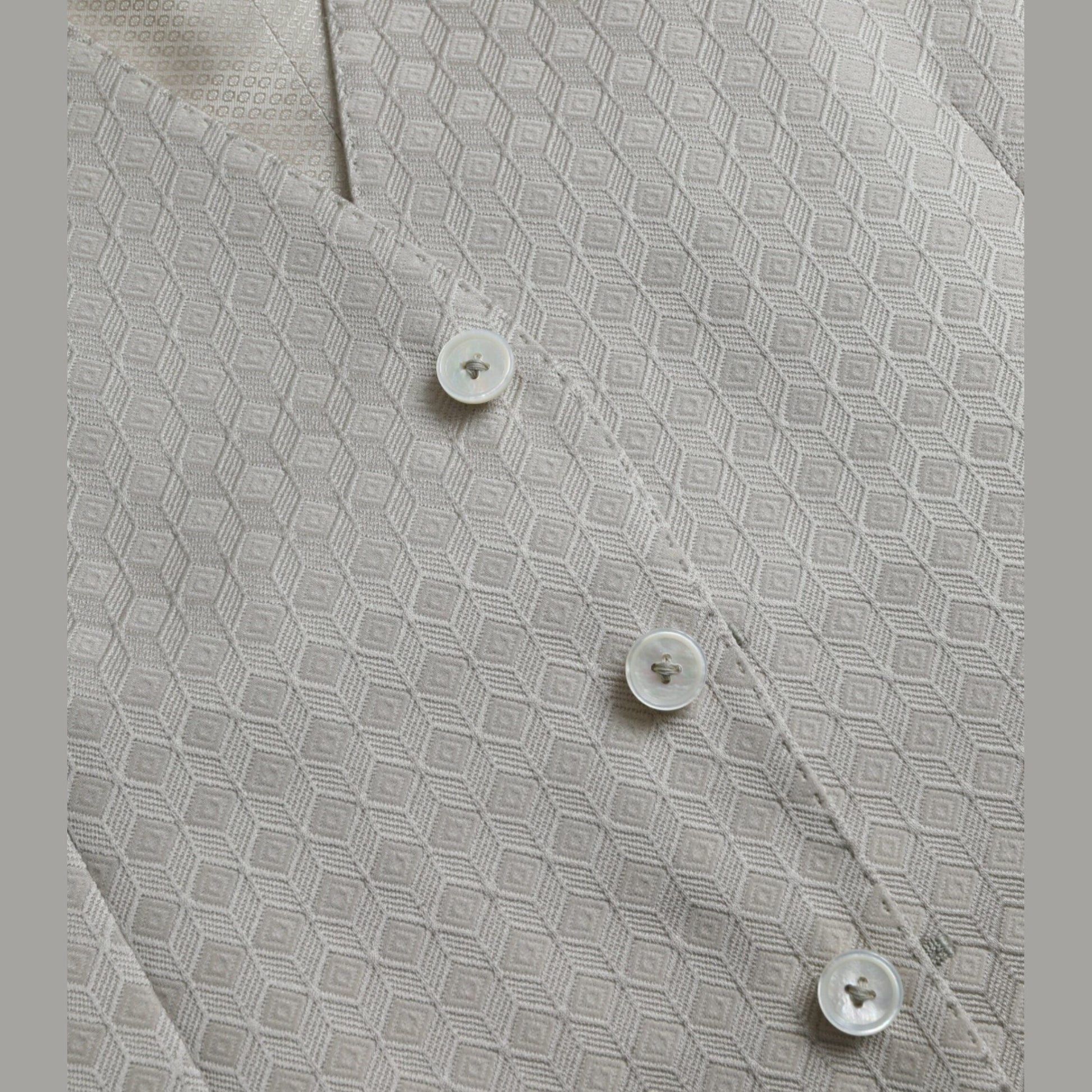 Dolce & Gabbana Off White Cotton Waistcoat Dress Formal Vest Dolce & Gabbana