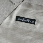 Dolce & Gabbana Off White Cotton Waistcoat Dress Formal Vest