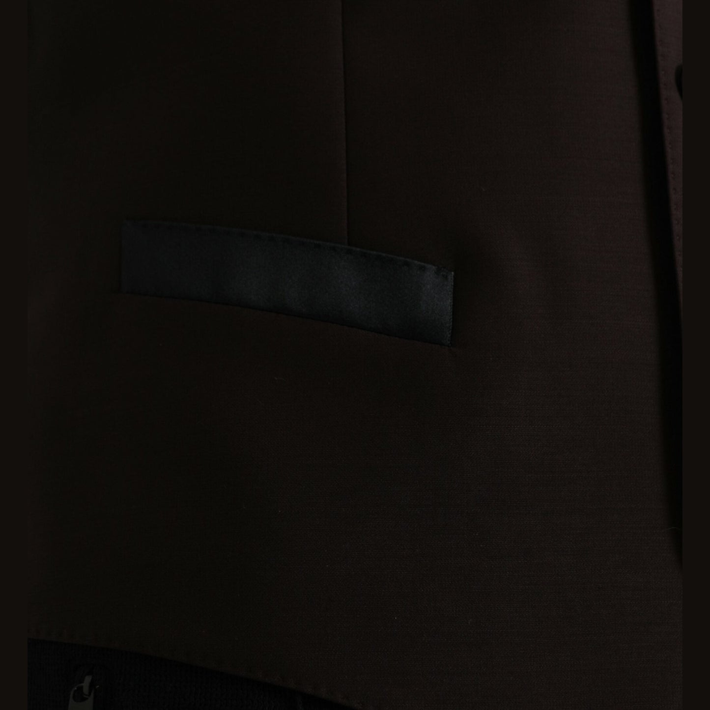 Dolce & Gabbana Brown Wool Waistcoat Dress Formal Vest