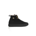 Cerruti 1881 Black Cowhide Women Sneaker Cerruti 1881