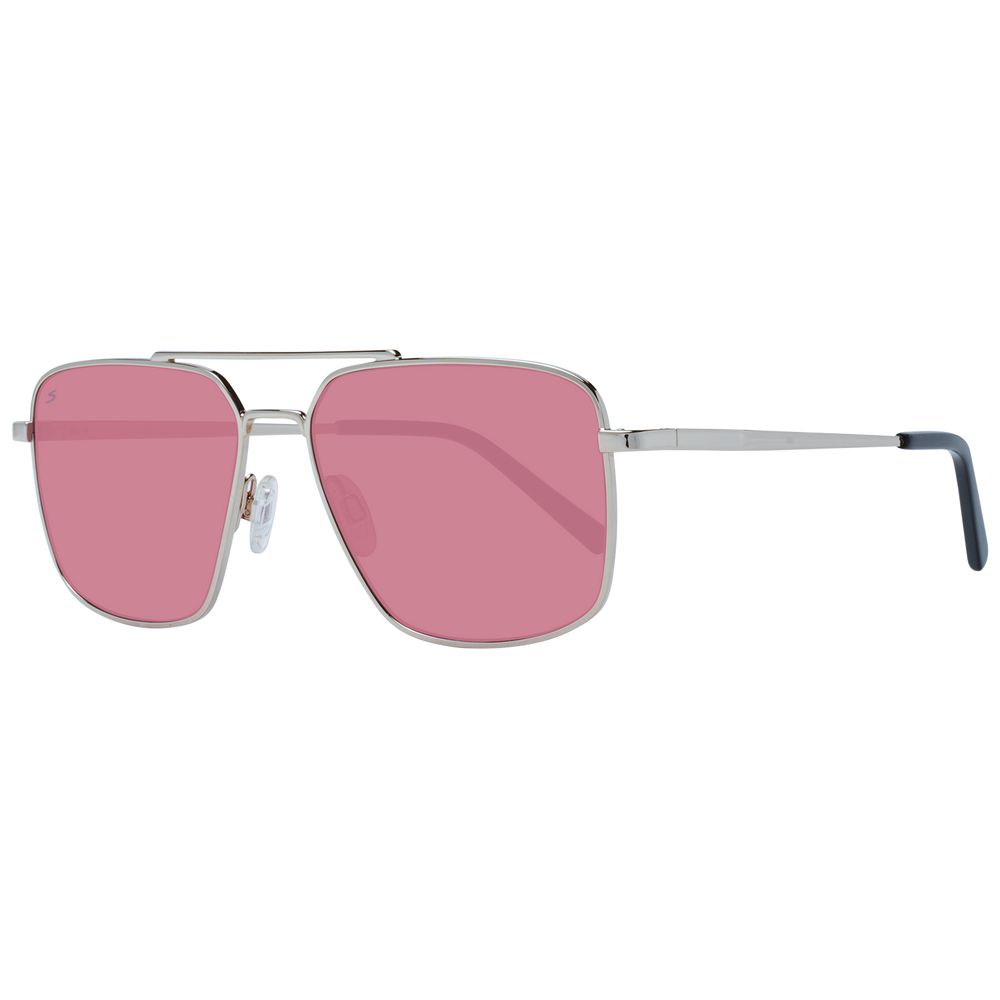 Serengeti Silver Men Sunglass