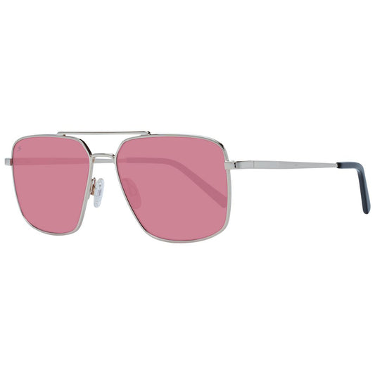 Serengeti Silver Men Sunglass