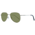 Serengeti Gold Metal Sunglasses with sleek frame and dark tinted lenses, stylish eyewear for sun protection