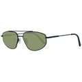 Serengeti black metal sunglasses with sleek frames and tinted lenses, stylish eyewear for sun protection.