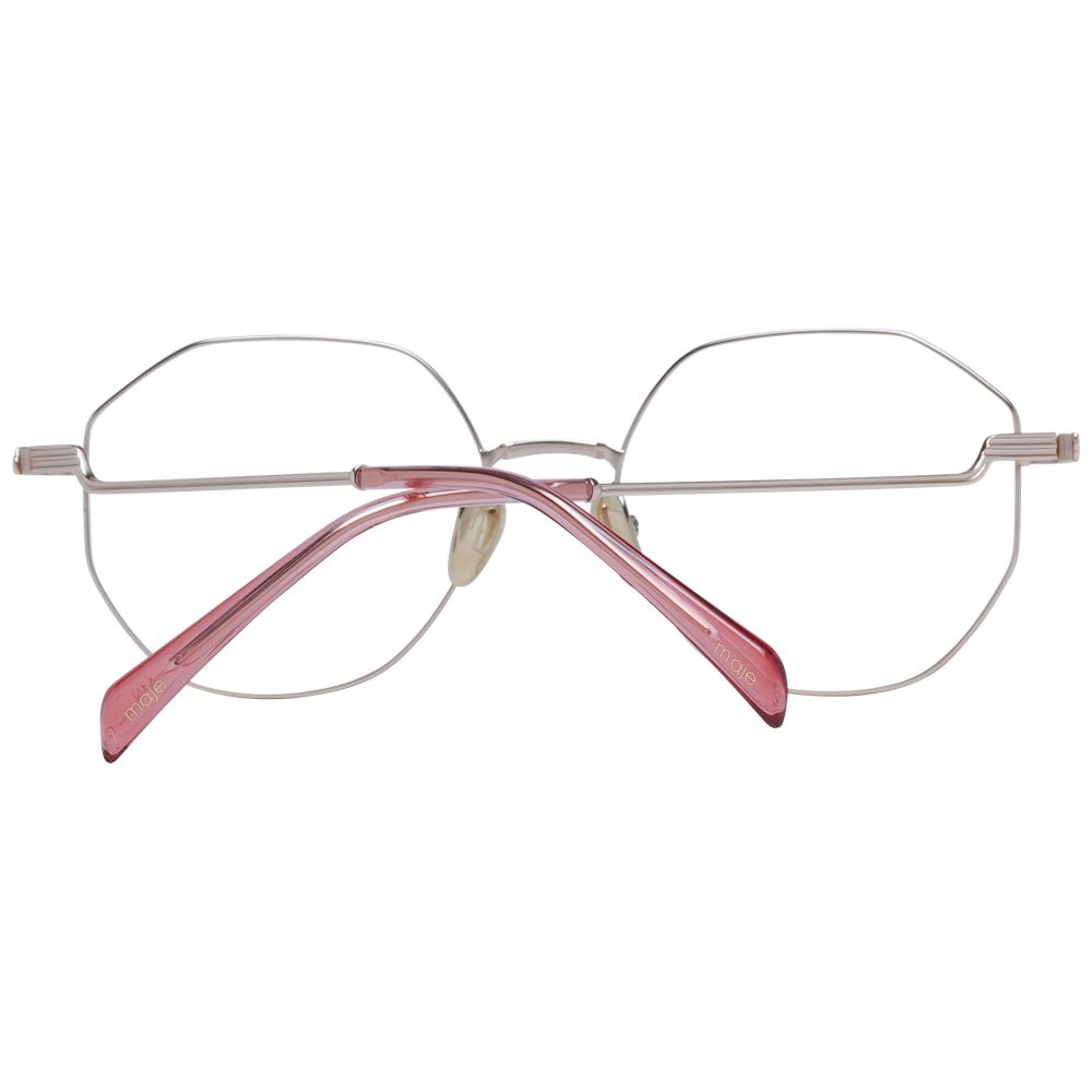 Maje Gold Metal Glasses Frames
