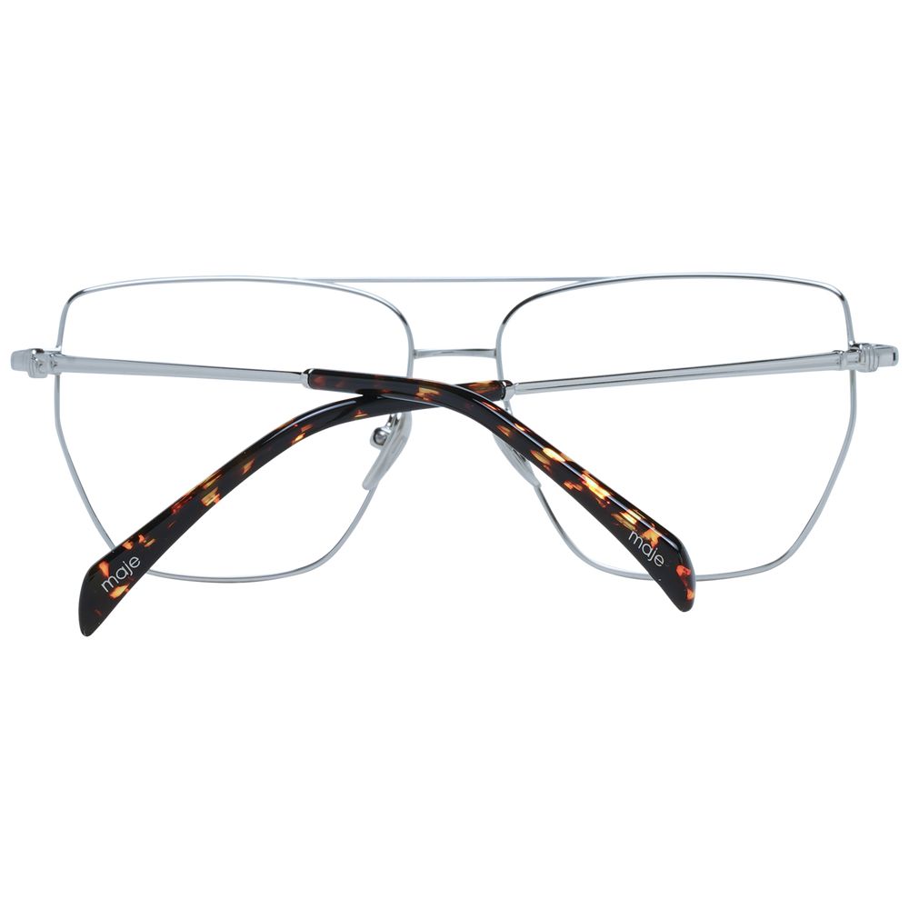 Maje Silver Metal Glasses Frames