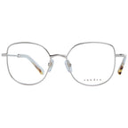 Sandro gold stainless steel glasses frames, sleek and stylish for a modern look, displayed on a neutral background.