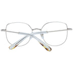 Sandro gold stainless steel glasses frames with sleek design and clear lenses, showcasing modern eyewear style.
