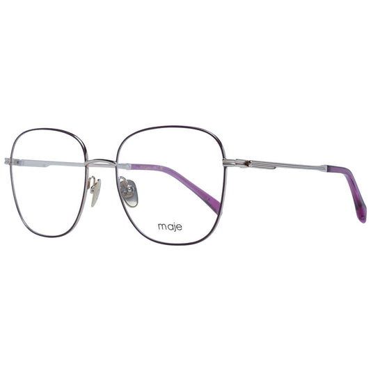 Maje Purple Metal Glasses Frames
