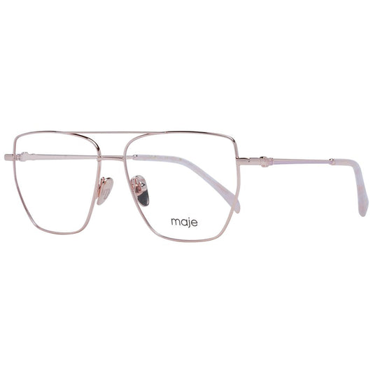 Maje Rose Gold Metal Glasses Frames