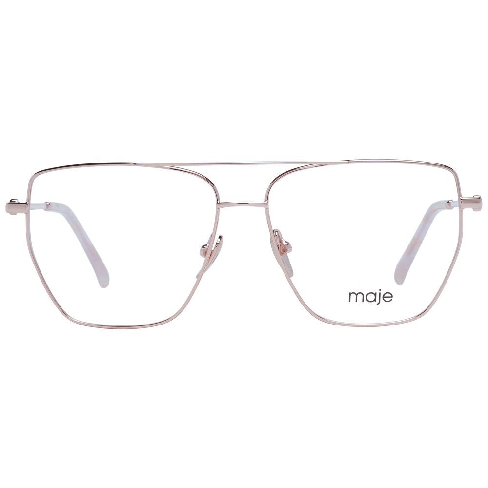 Maje Rose Gold Metal Glasses Frames