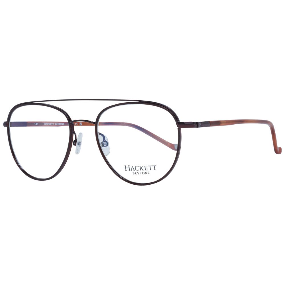 Hackett Brown Stainless Steel Glasses Frames