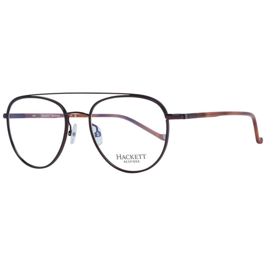 Hackett Brown Stainless Steel Glasses Frames
