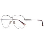 Sandro rose gold metal glasses frames with clear lenses, stylish eyewear accessory for everyday wear.