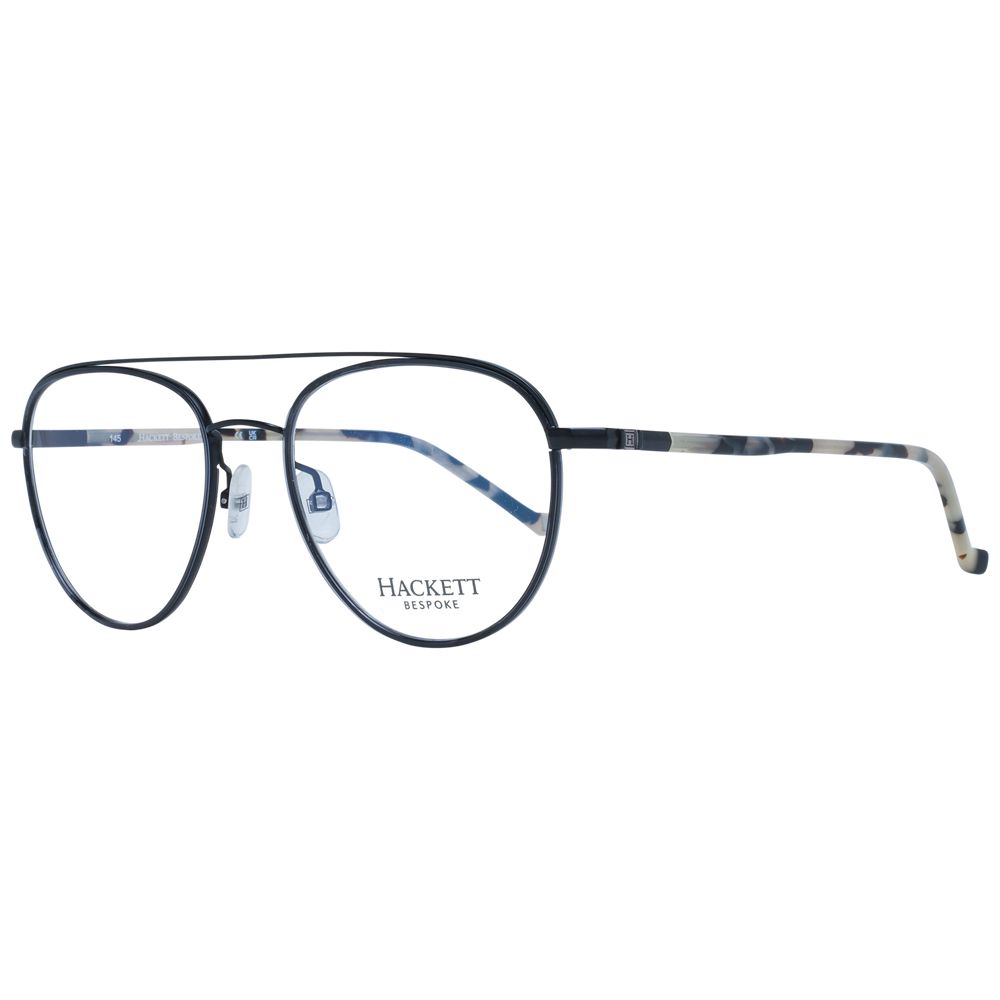 Hackett Black Stainless Steel Glasses Frames