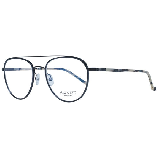 Hackett Black Stainless Steel Glasses Frames