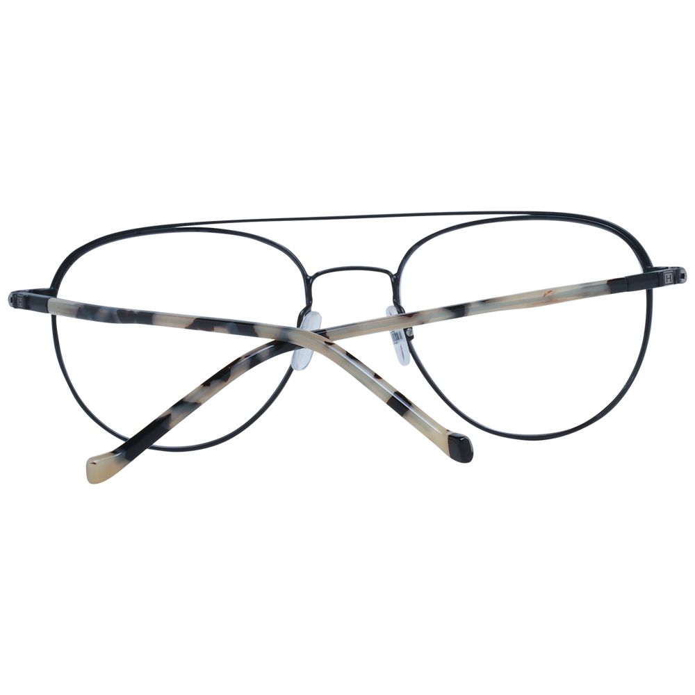 Hackett Black Stainless Steel Glasses Frames